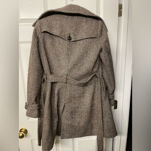 Pea Coat with buttons and belt. Love it, but out grew it!